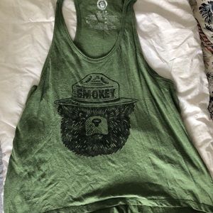 Smokey the bear tank